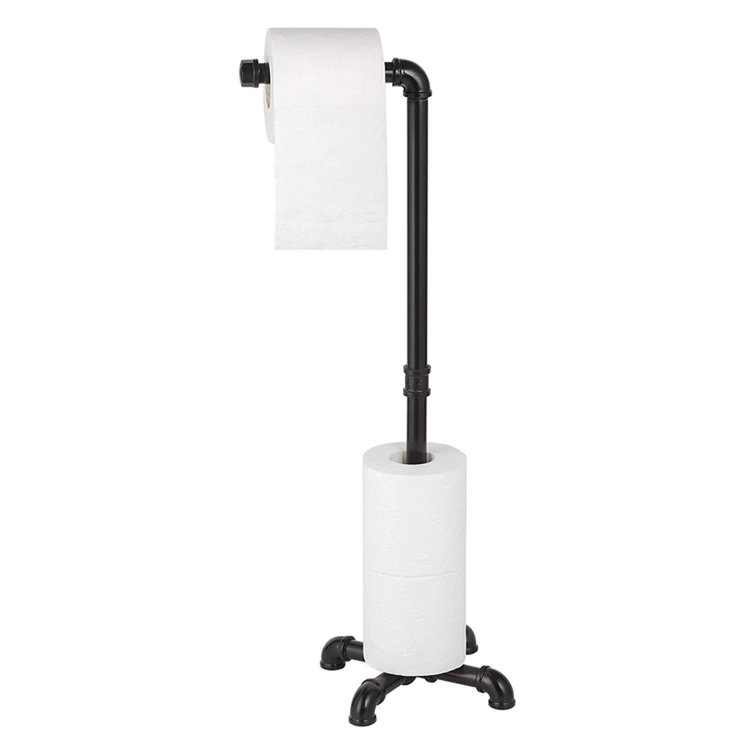 Fish hunter Free Standing Toilet Paper Holder Wayfair